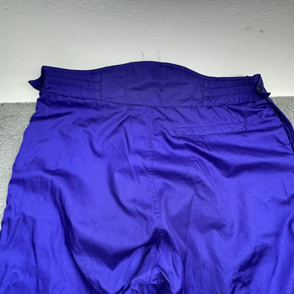 Vintage The North Face Gore-Tex Purple Ski Pants Mens XL Black Hybrid Sizing